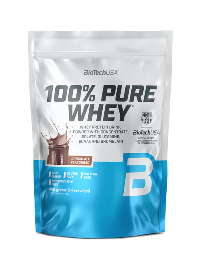Proteina din Zer, BioTechUSA, 100% Pure Whey, 400g