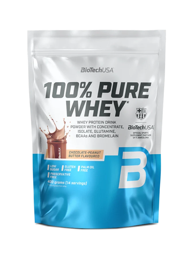 Proteina din Zer, BioTechUSA, 100% Pure Whey, 400g