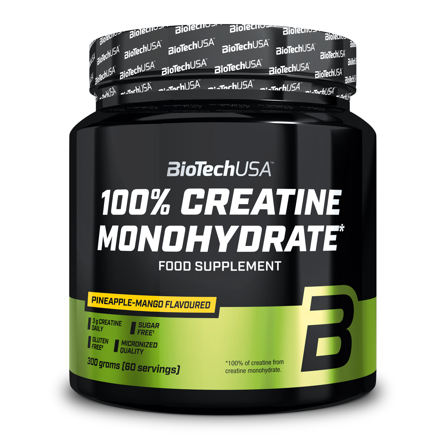 Creatina Monohidrata, BioTechUSA, 100% Creatine Monohydrate, 300g