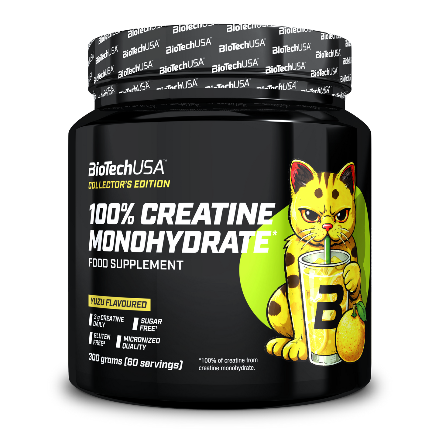 Creatina Monohidrata, BioTechUSA, Collector's Edition 100% Creatine Monohydrate, 300g