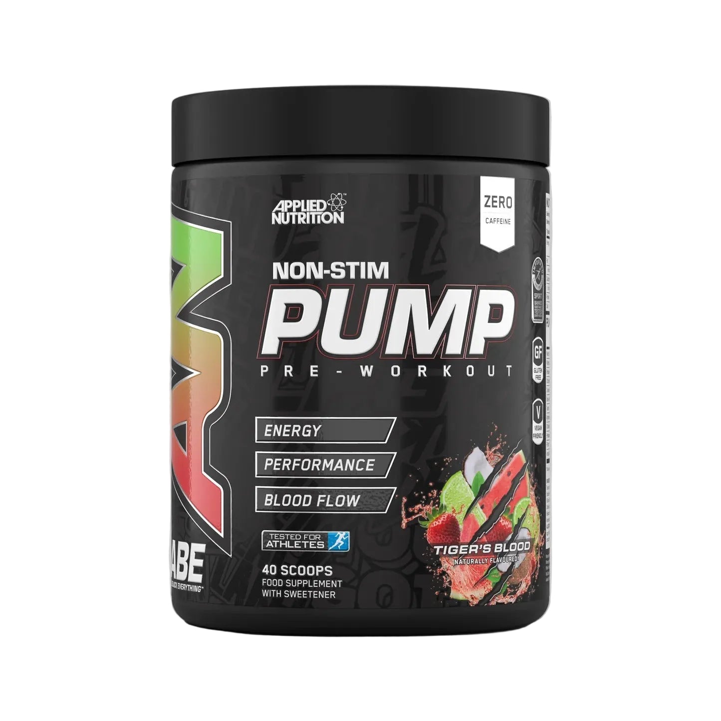 Pre-Workout fara Cafeina, Applied Nutrition, ABE Pump Stim-Free, 500g