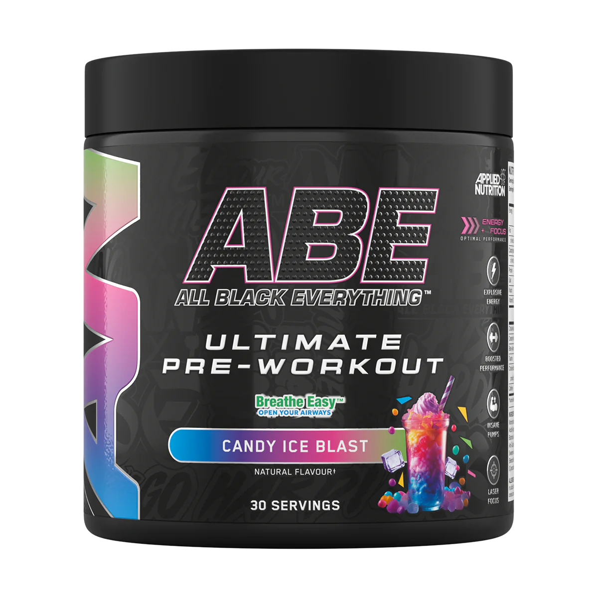 Pre-Workout, Applied Nutrition, ABE, Ultimate Pre-Workout, 375g