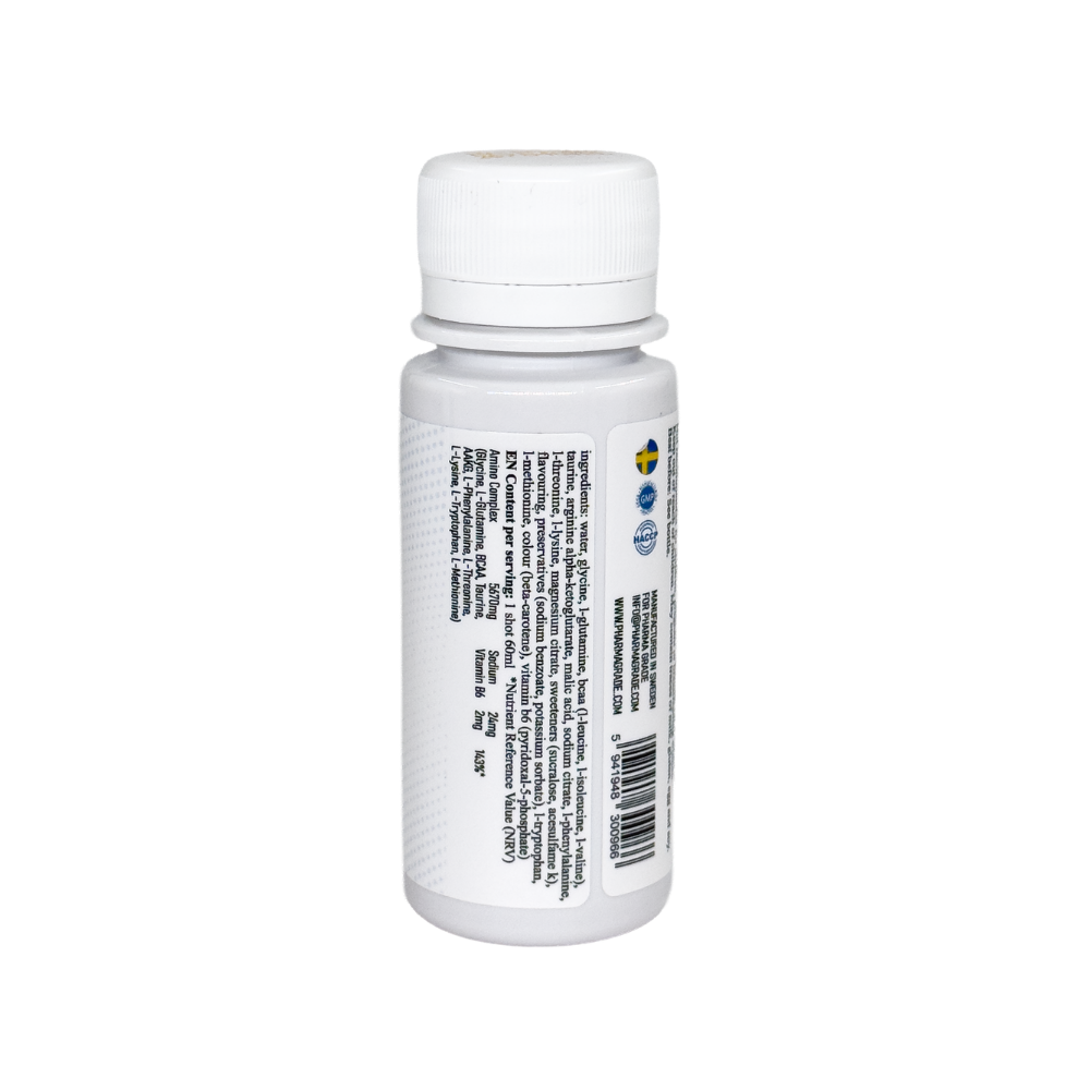Aminoacizii EEA & Electroliti Shot, Pharma Grade, Amino Flow, 60ml