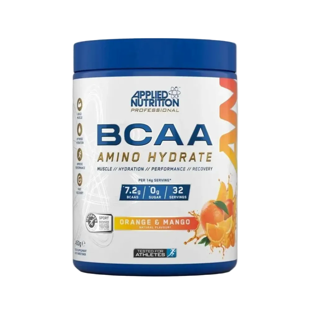 Aminoacizi Pudra, Applied Nutrition, BCAA Amino, Hydrate, 450g