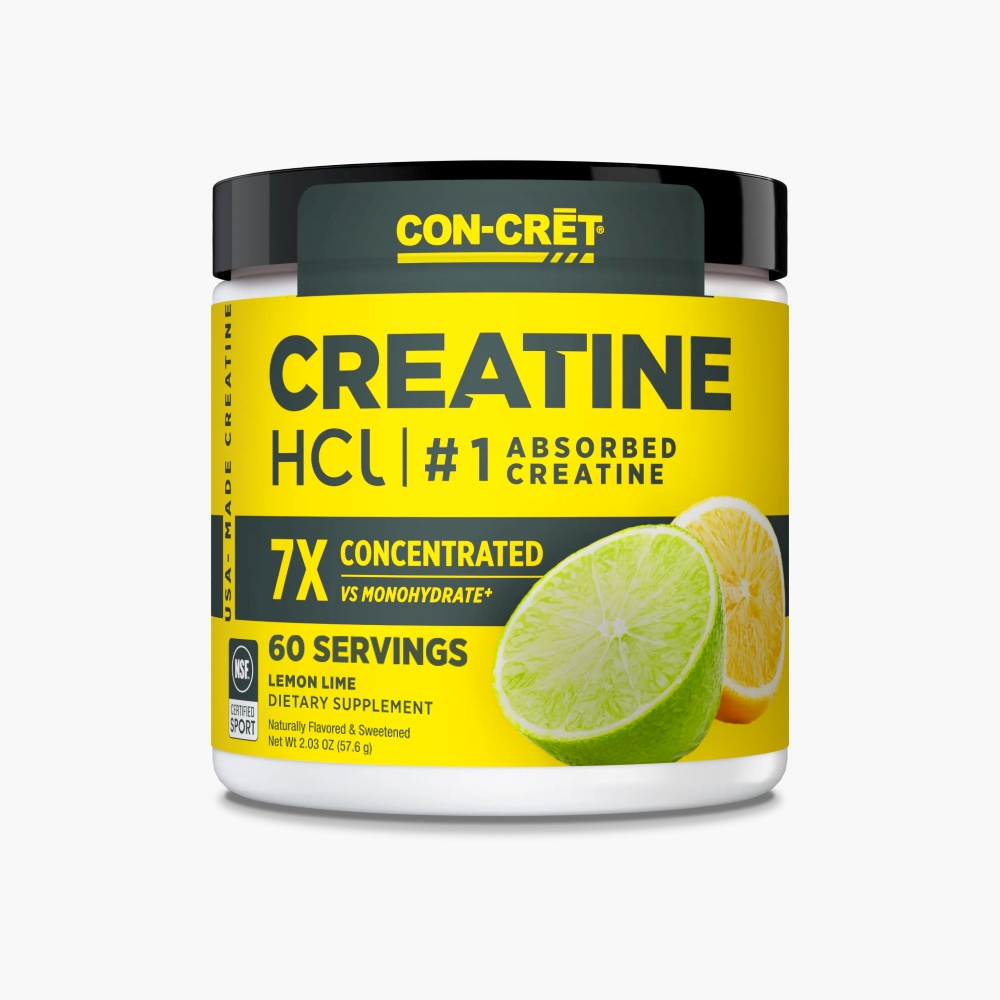 Creatina Hidroclorida, CON-CRET, Creatine HCl, 60 Serviri