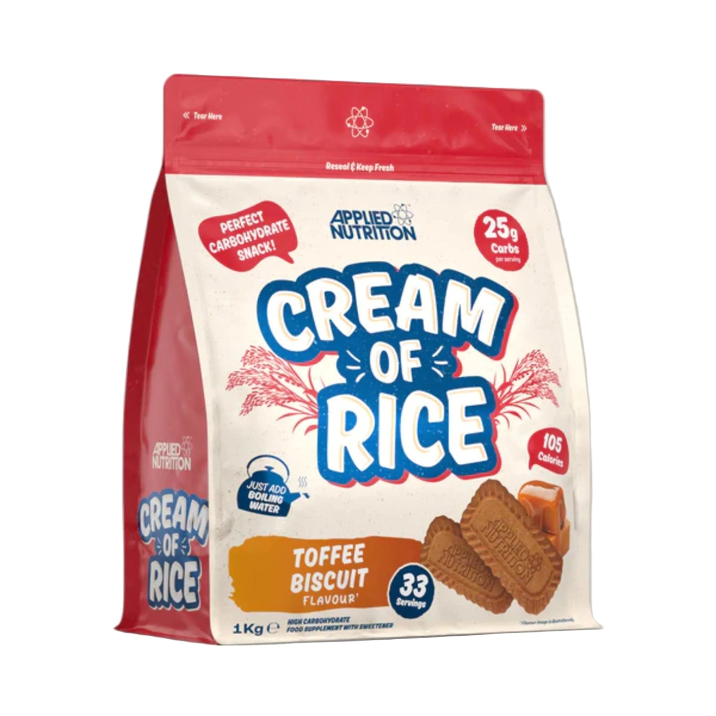 Crema de Orez, Applied Nutrition, Cream of Rice, 1000g