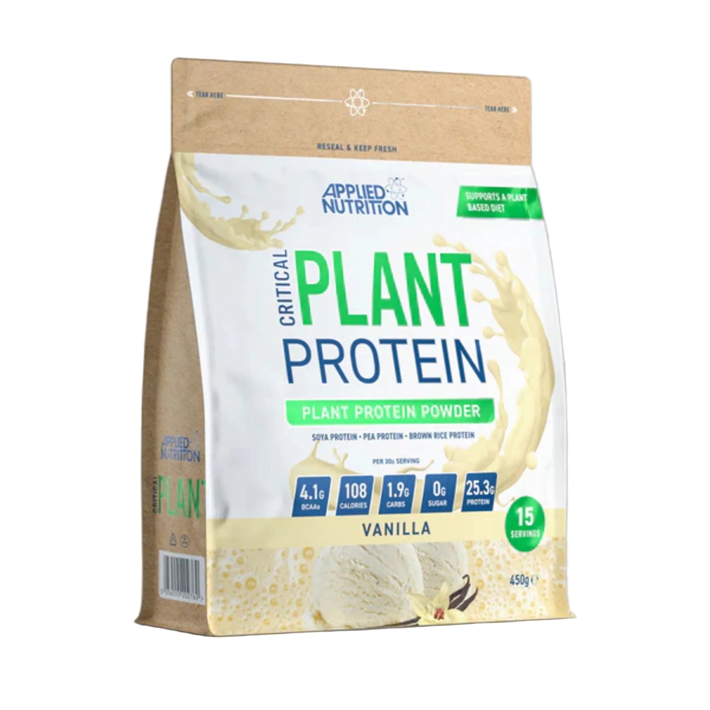 Proteina Vegana, Applied Nutrition, Critical Plant Protein, 450g