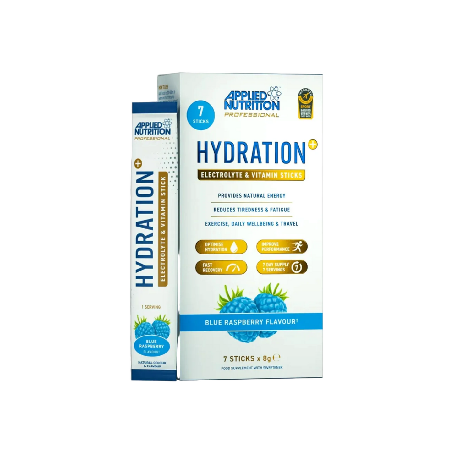 Electroliti Si Vitamine, Applied Nutrition, Hydration Electrolyte & Vitamins, 7x8g