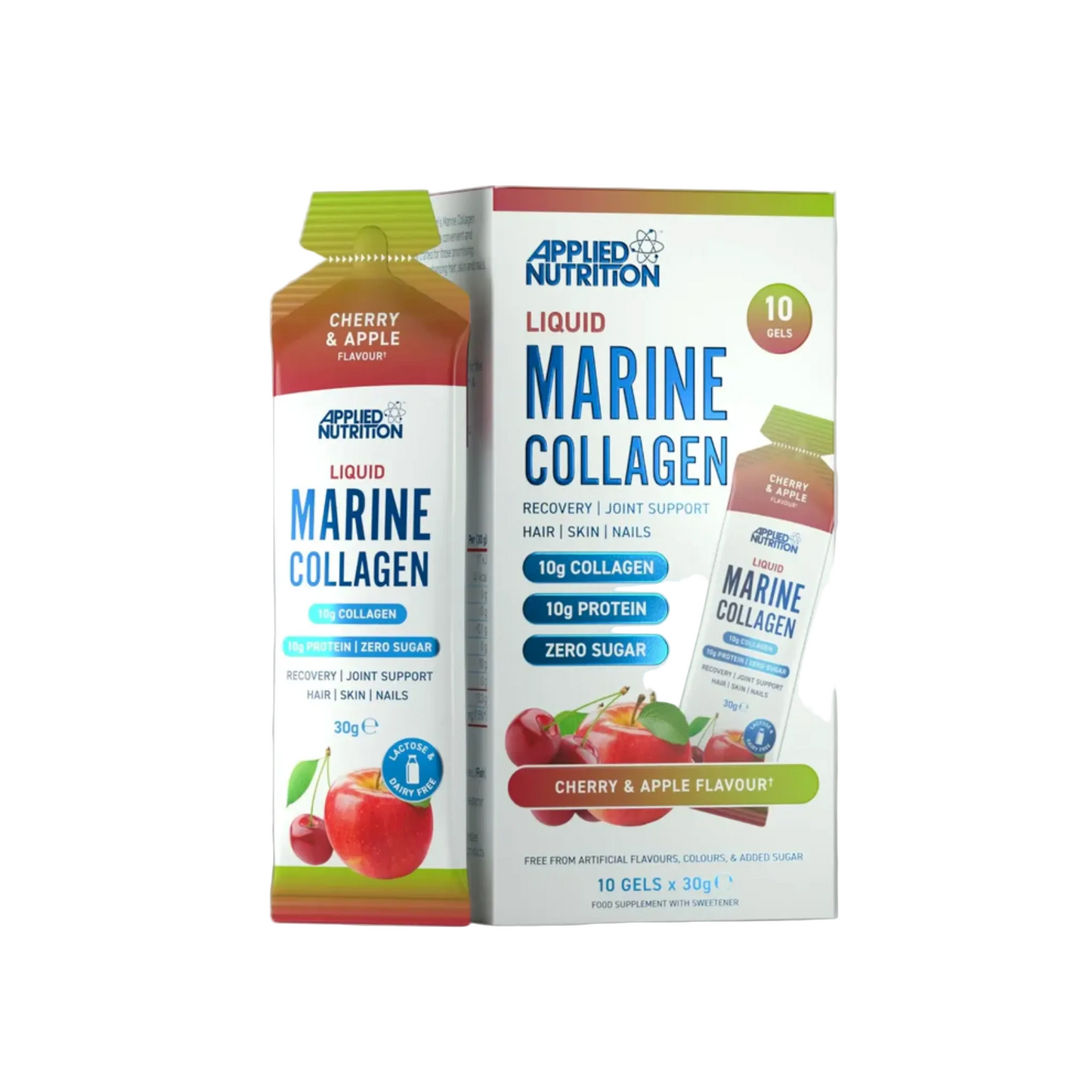 Colagen Marin, Applied Nutrition, Liquid Marine Collagen, 10x30g