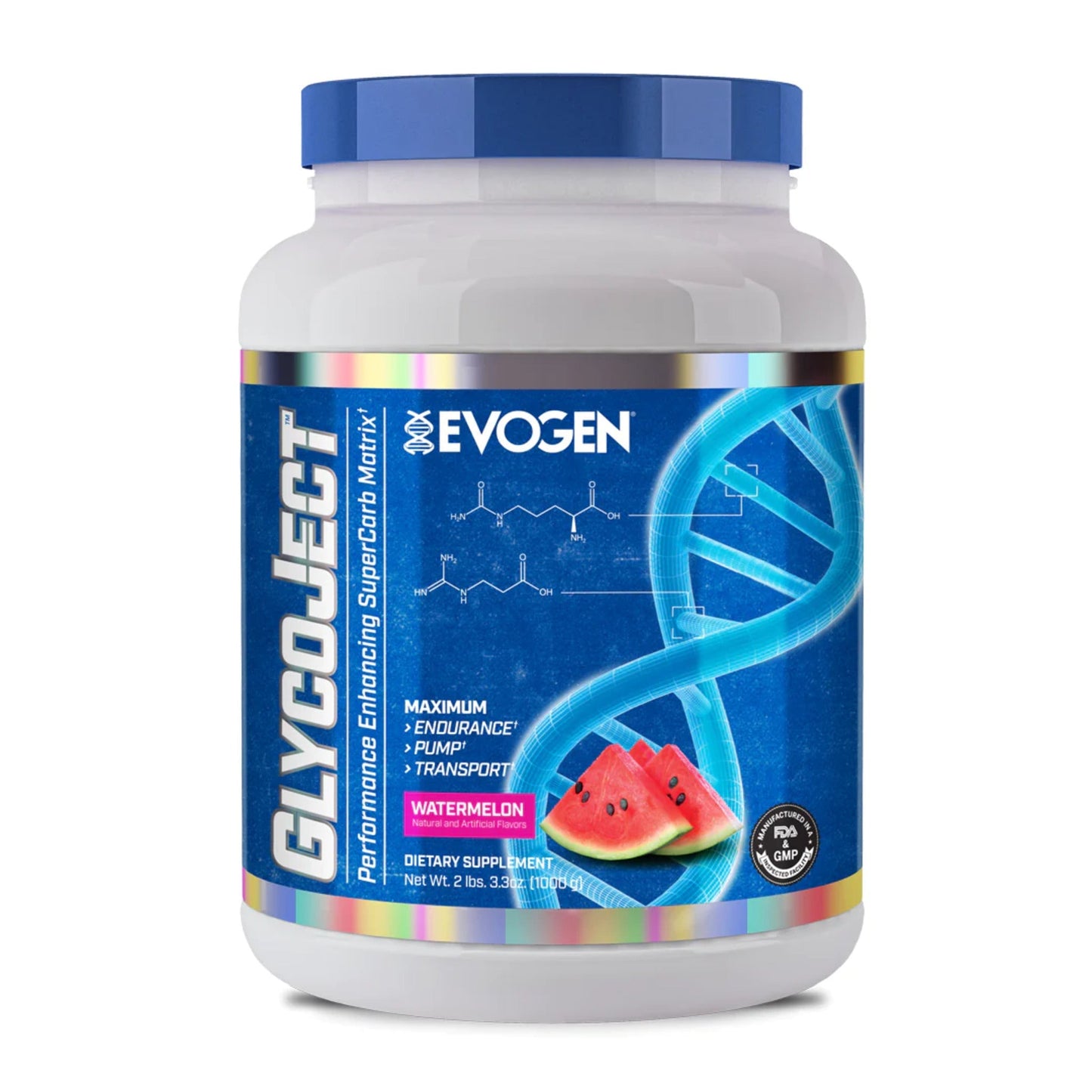 Complex de Carbohidrati, Evogen, GlycoJect, 1000g