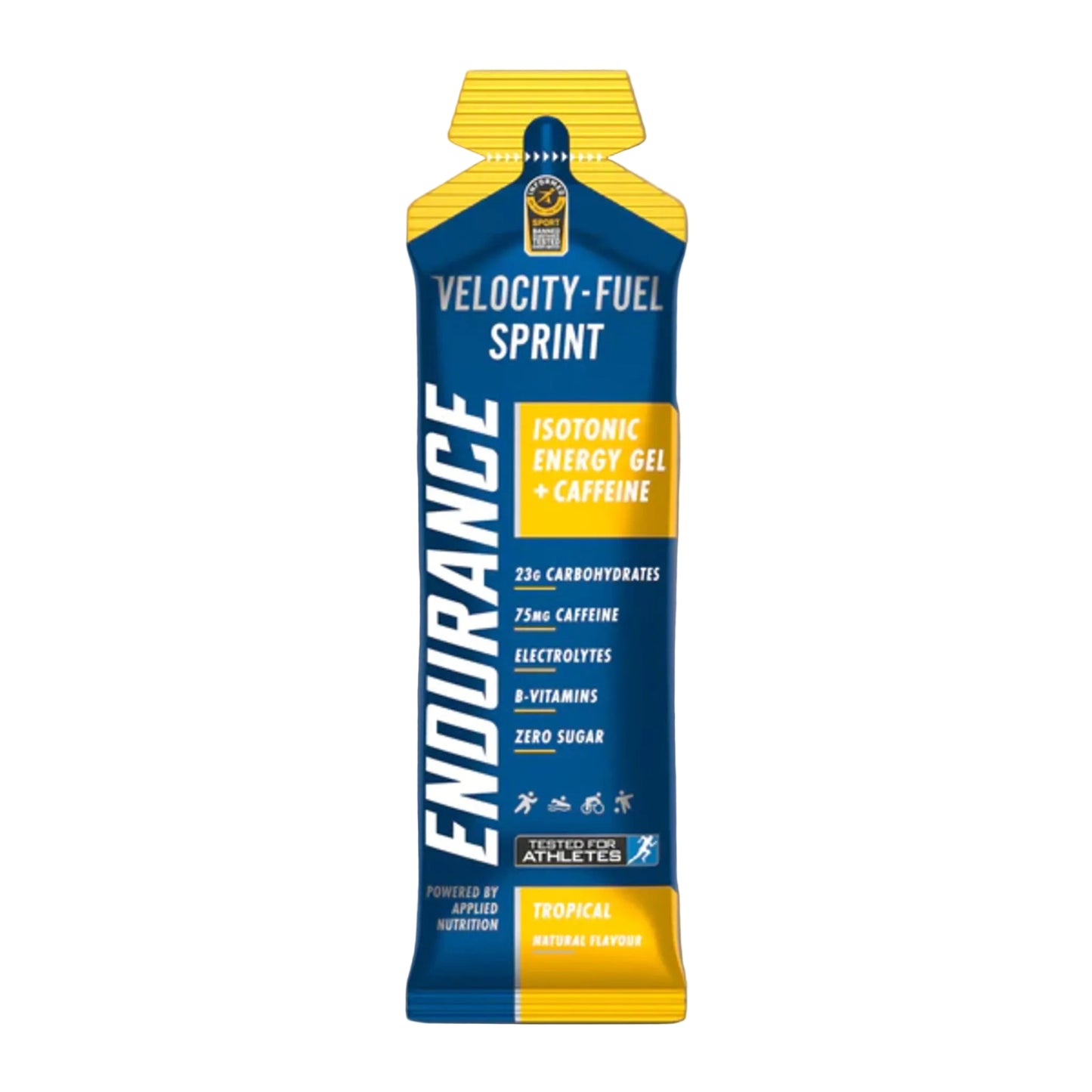 Gel Energizant, Applied Nutrition, Gel Endurance, Velocity-Fuel Sprint, 60g