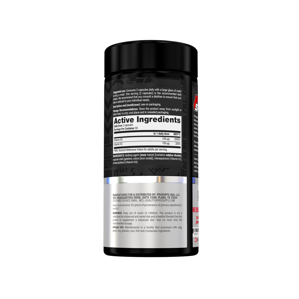 Vitamina K2+D3, ProSupps, Vitamin K2+D3, 60 Capsule