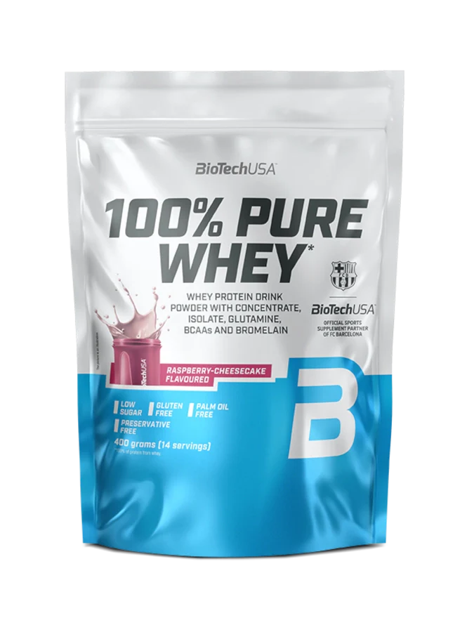 Proteina din Zer, BioTechUSA, 100% Pure Whey, 400g