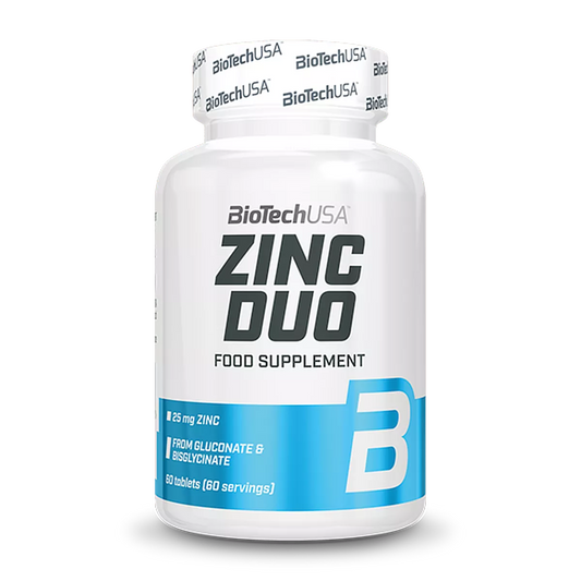 Complex Zinc, BioTechUSA, Zinc Duo, 60 Tablete