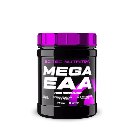 Aminoacizi Esentiali, Scitec Nutrition, Mega EAA, 240 Capsule