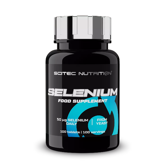 Seleniu , Scitec Nutrition, Selenium, 100 Tablete