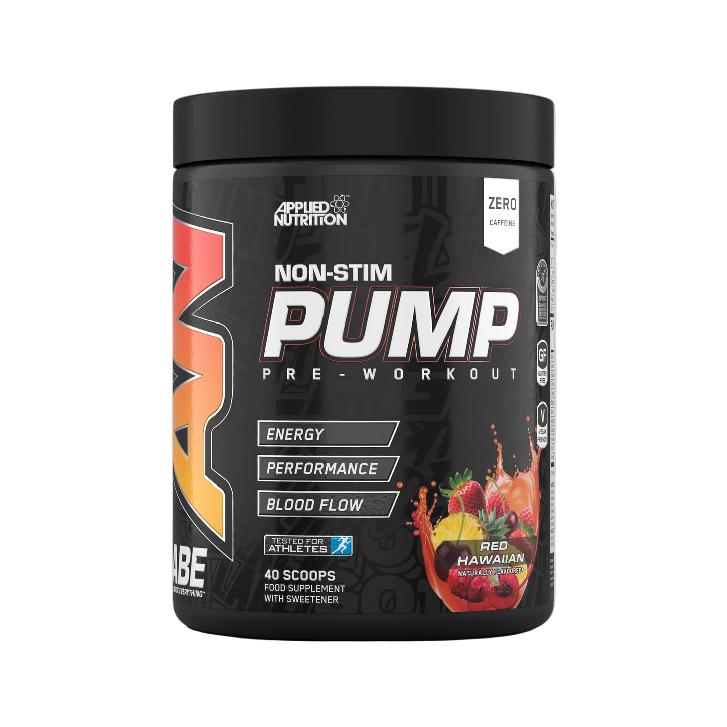 Pre-Workout fara Cafeina, Applied Nutrition, ABE Pump Stim-Free, 500g