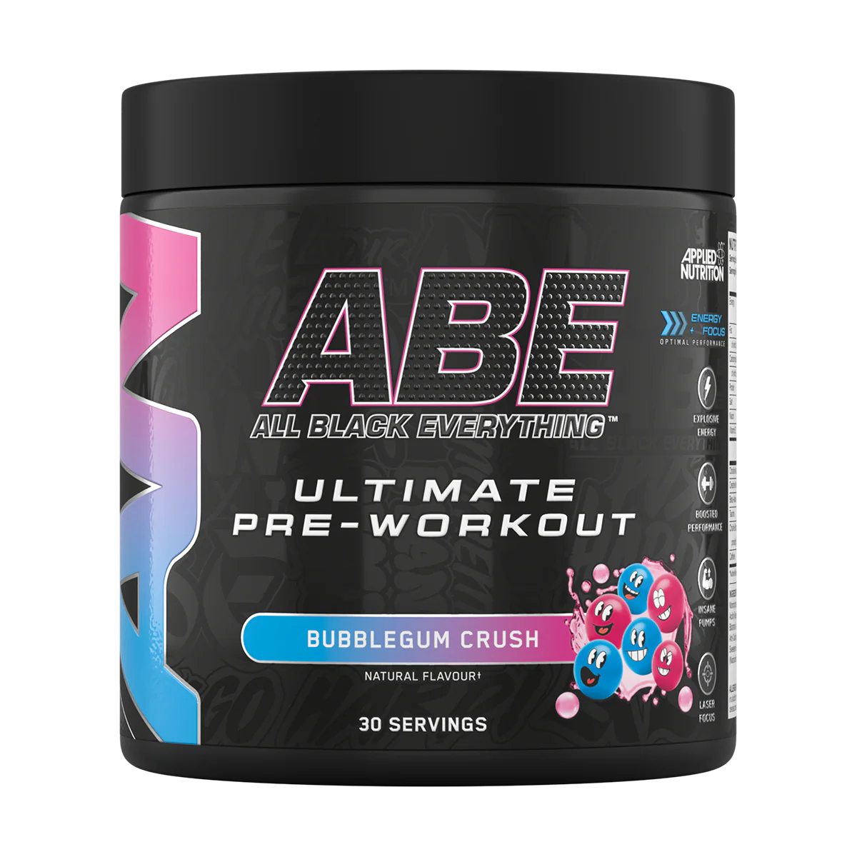 Pre-Workout, Applied Nutrition, ABE, Ultimate Pre-Workout, 375g