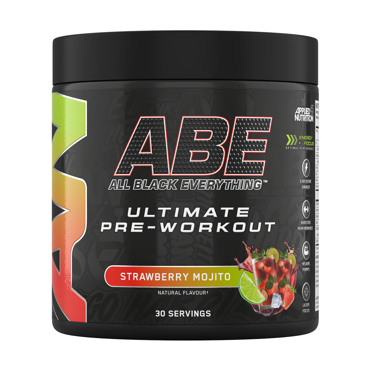 Pre-Workout, Applied Nutrition, ABE, Ultimate Pre-Workout, 375g