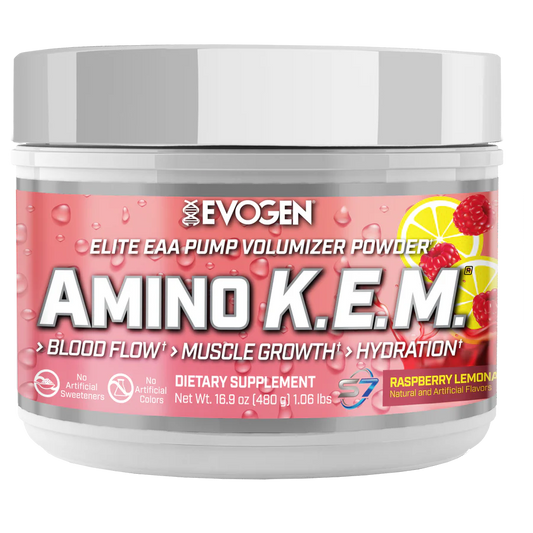 Aminoacizi Pudra, Evogen, Amino K.E.M. EAA Indulcit Natural, 480g