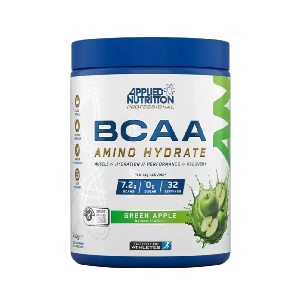 Aminoacizi Pudra, Applied Nutrition, BCAA Amino, Hydrate, 450g