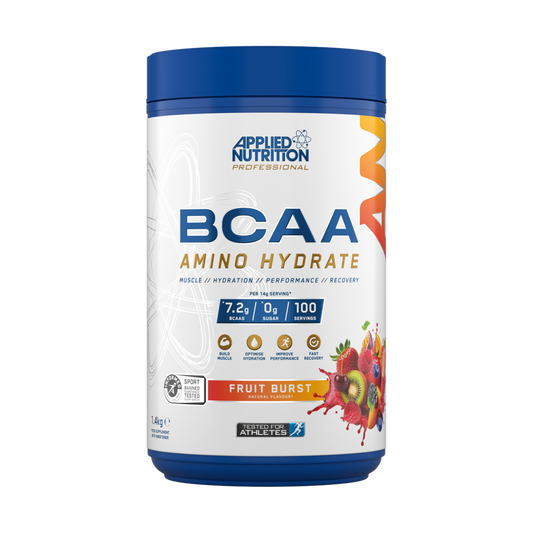 Aminoacizi pudra BCAA, Applied Nutrition, BCAA Amino-Hydrate, 1400g