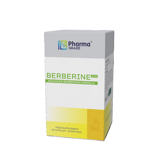 Berberina, Pharma Grade, Berberine Plus, 60 Capsule