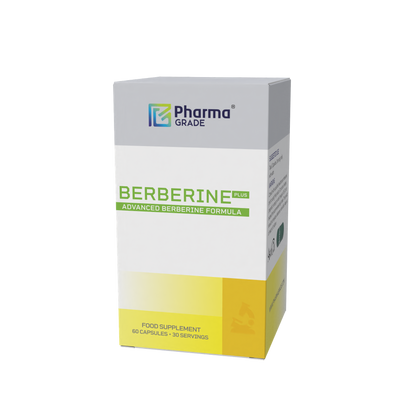 Berberina, Pharma Grade, Berberine Plus, 60 Capsule