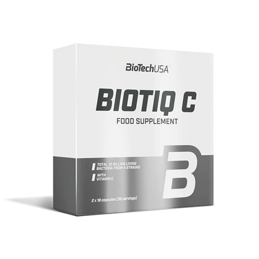 Probiotice, BioTechUSA, Biotiq C, 36 Capsule