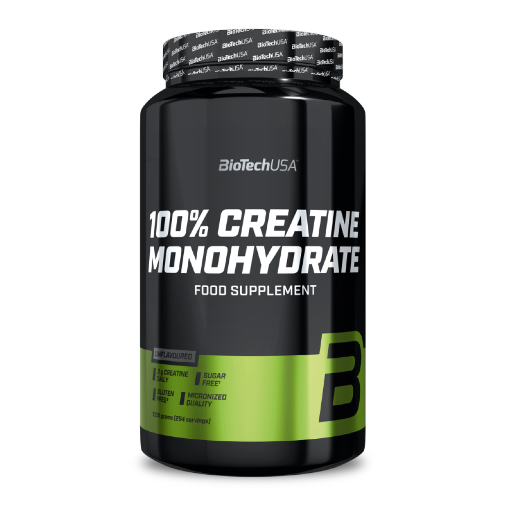 Creatina Monohidrata, BioTechUSA, 100% Micronized Creatine Monohydrate, 1000g