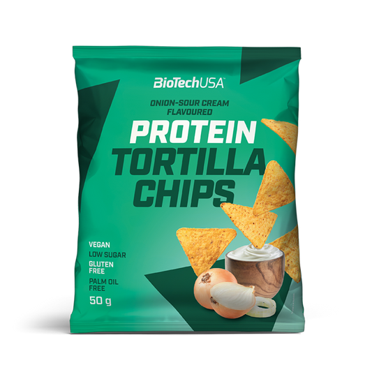 Chipsuri Tortilla Proteice, BioTechUSA, Protein Tortilla Chips, 50g