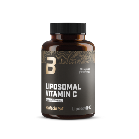 Vitamina C Lipozomala, BioTechUSA, Liposomal Vitamin C, 30 Capsule