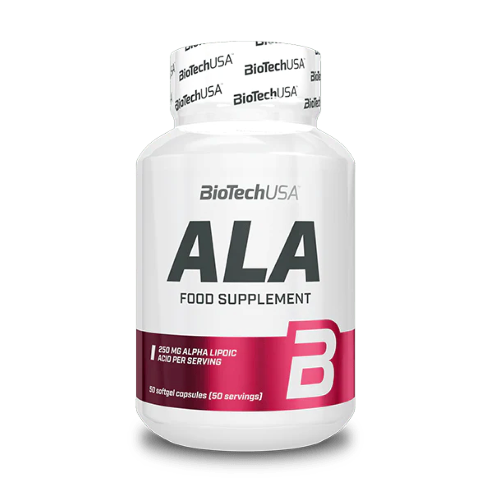 Acid Alfa-Lipoic, BioTechUSA, ALA, 60 Capsule