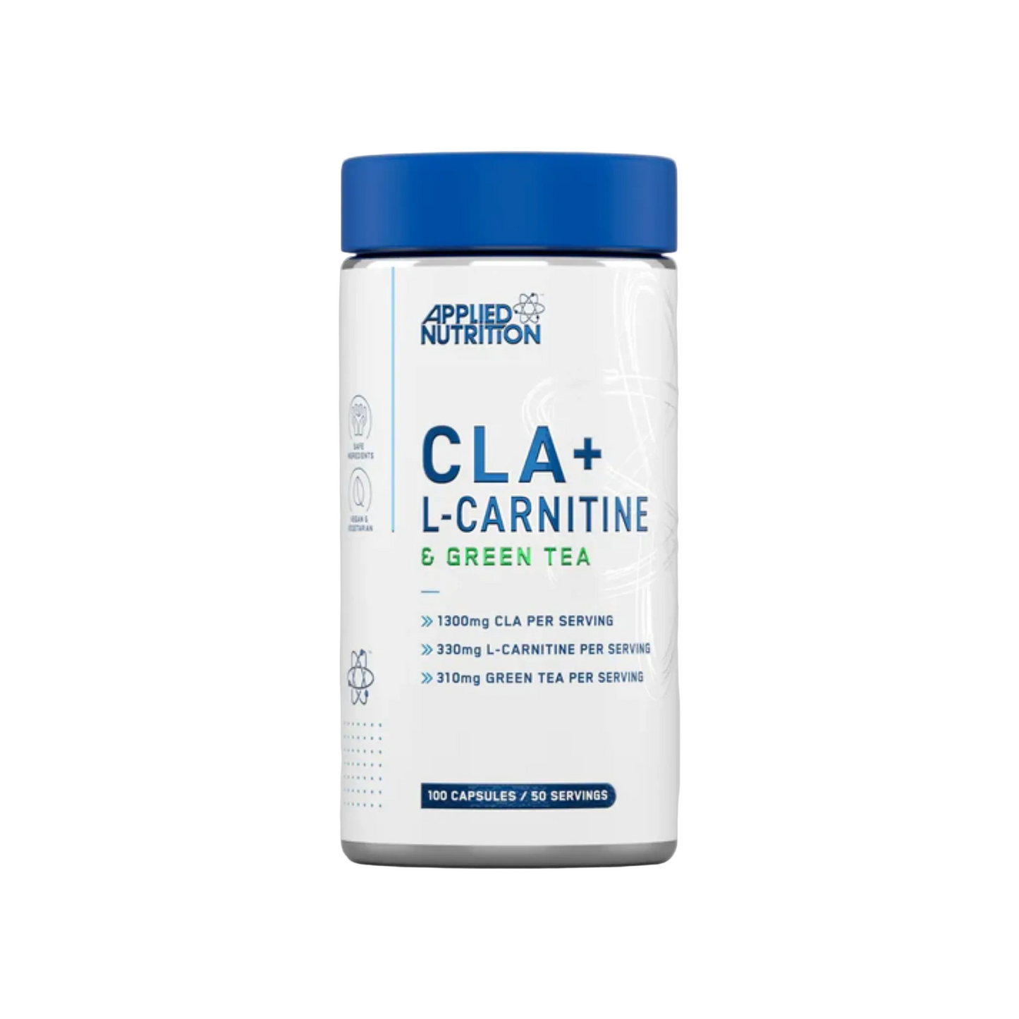 Arzator de Grasimi, Applied Nutrition, CLA L-Carnitine & Green Tea, 100 Capsule