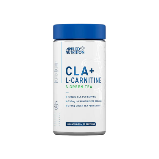 Arzator de Grasimi, Applied Nutrition, CLA L-Carnitine & Green Tea, 100 Capsule
