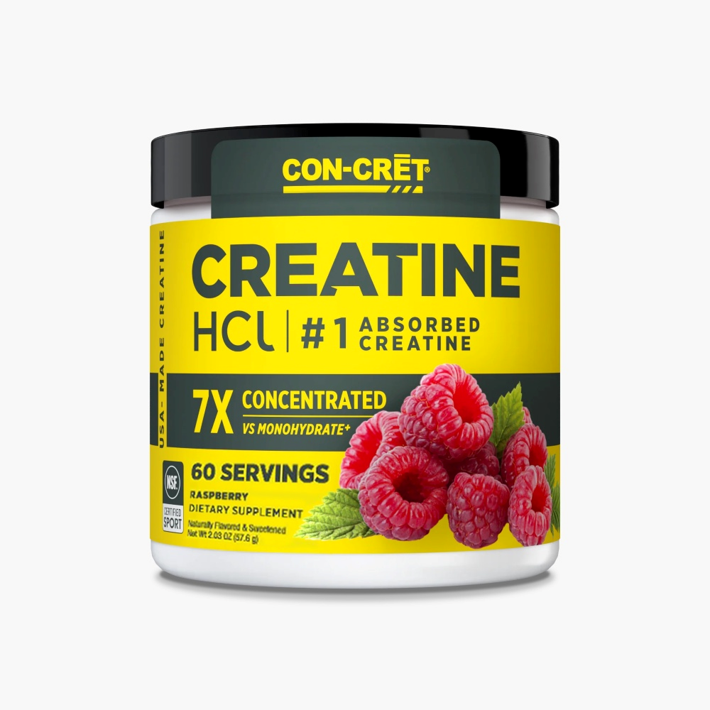 Creatina Hidroclorida, CON-CRET, Creatine HCl, 60 Serviri