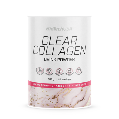 Colagen Pudra, BioTechUSA, Clear Collagen, 308g