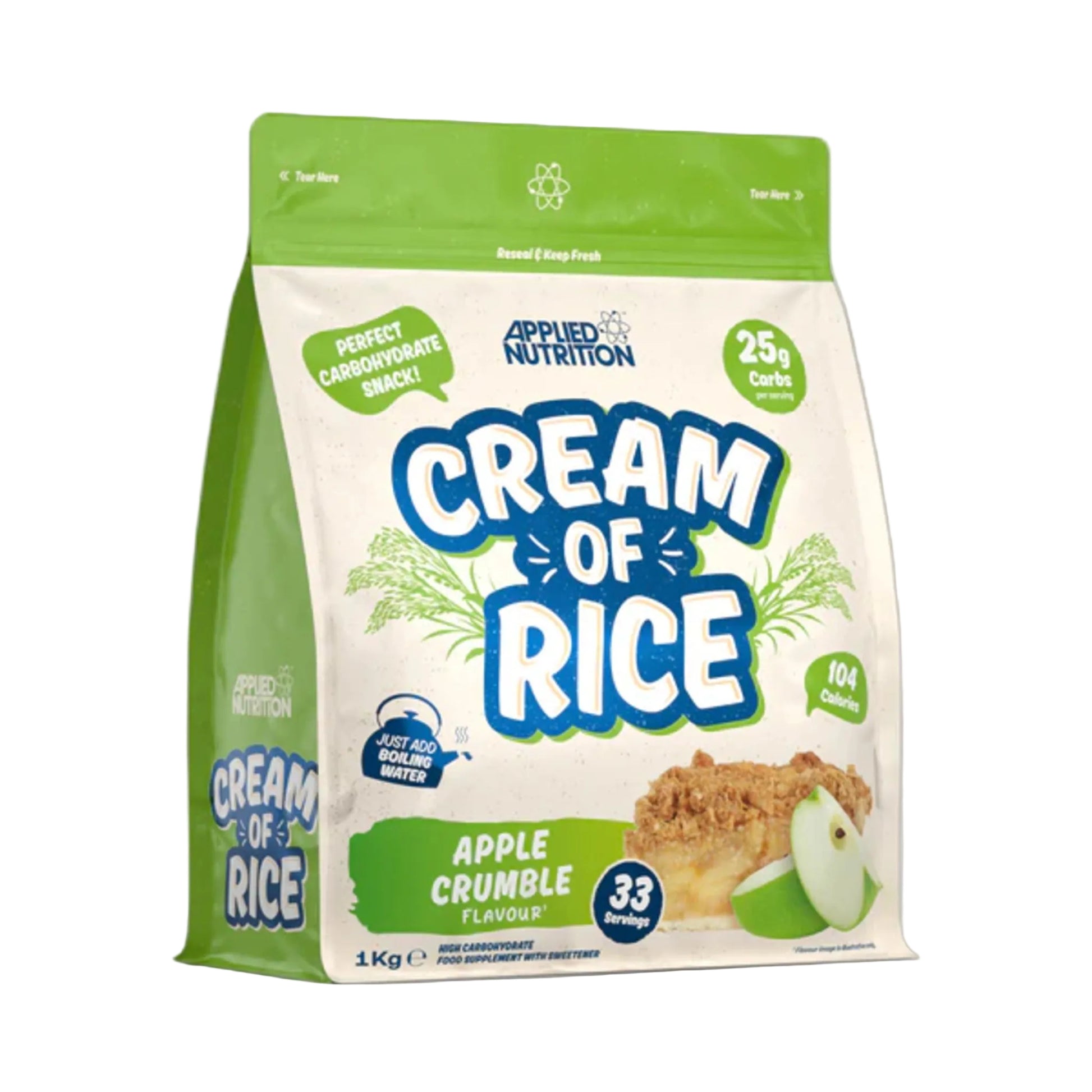 Crema de Orez, Applied Nutrition, Cream of Rice, 1000g