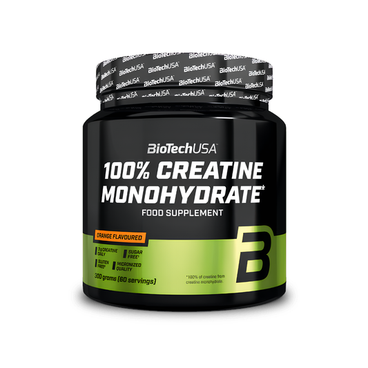 Creatina Monohidrata, BioTechUSA, 100% Creatine Monohydrate, 300g