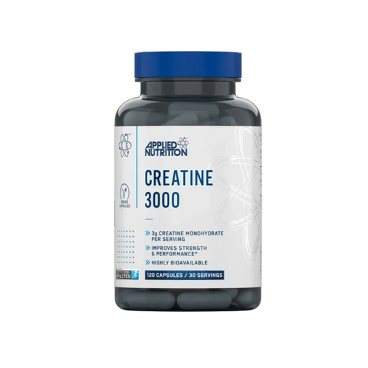 Creatina Monohidrata, Applied Nutrition, Creatine 3000, 120 Capsule