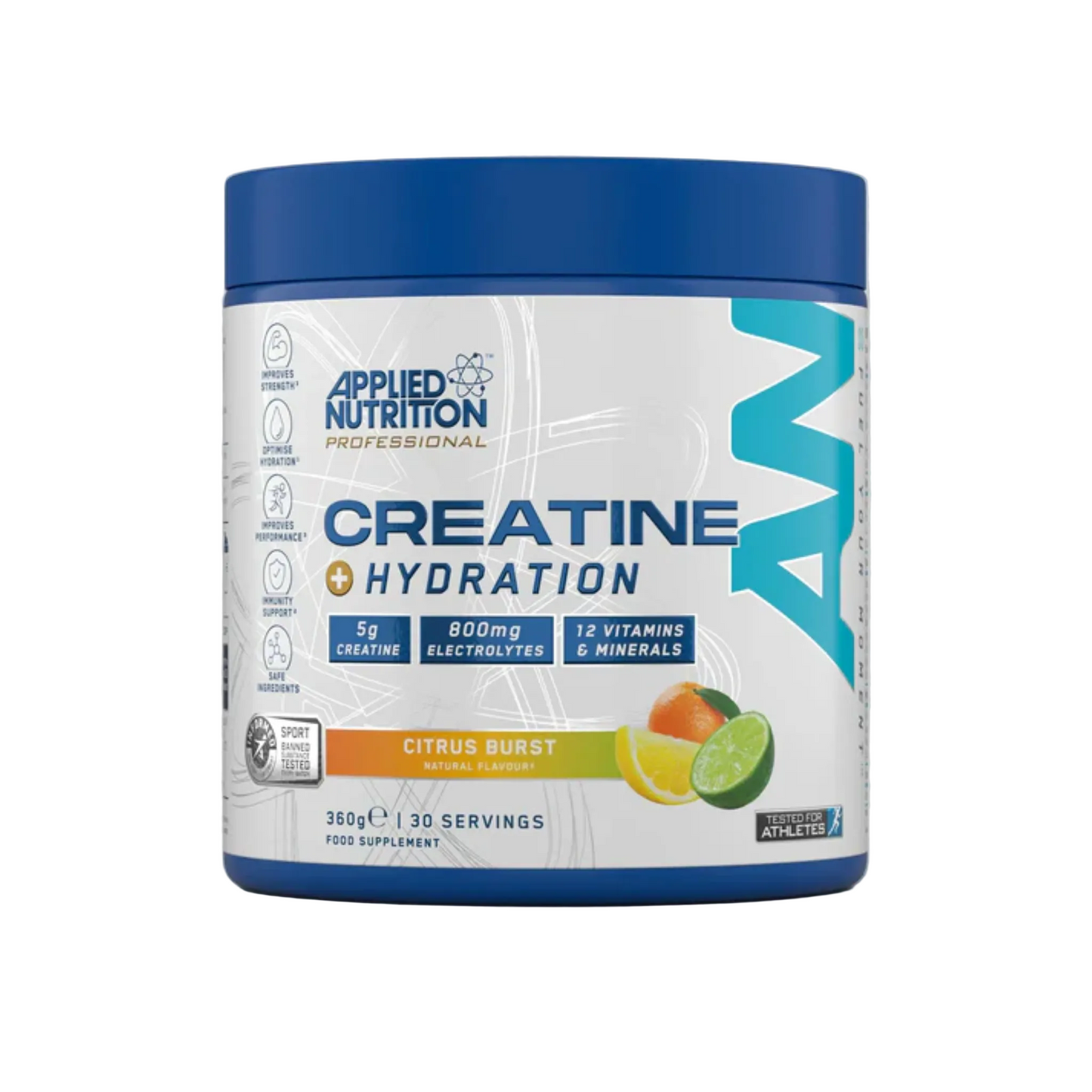 Creatina + Electroliti, Applied Nutrition, Creatine + Hydration, 360g