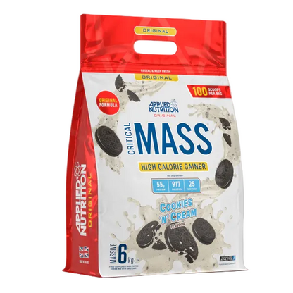 Proteina Masa Musculara, Applied Nutrition, Critical Mass Original Formula, 6000g