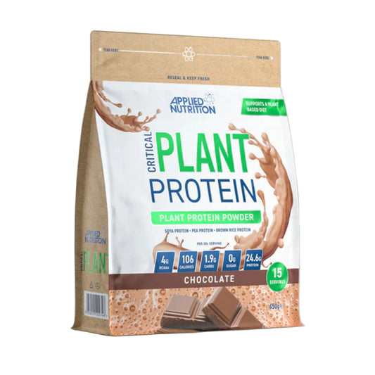 Proteina din mazare - Proteina Vegana, Applied Nutrition, Critical Plant Protein, 450g - gym-stack.ro
