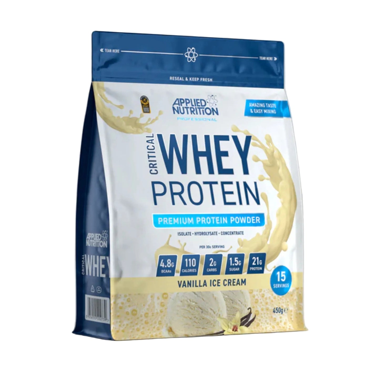 Proteine din Zer, Applied Nutrition, Critical Whey Protein, 900g