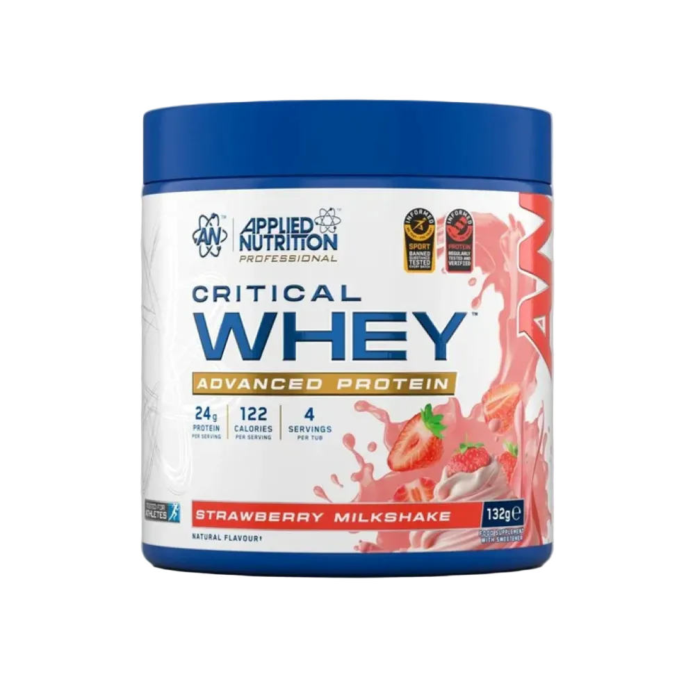 Proteina din Zer, Applied Nutrition, Critical Whey, 132g (5 Serviri)