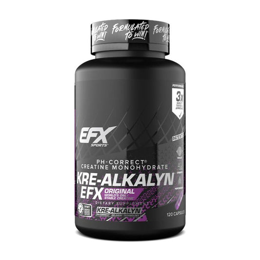 Creatina Kre-Alkalyn, EFX Sports, Kre-Alkalyn, 120 Capsule