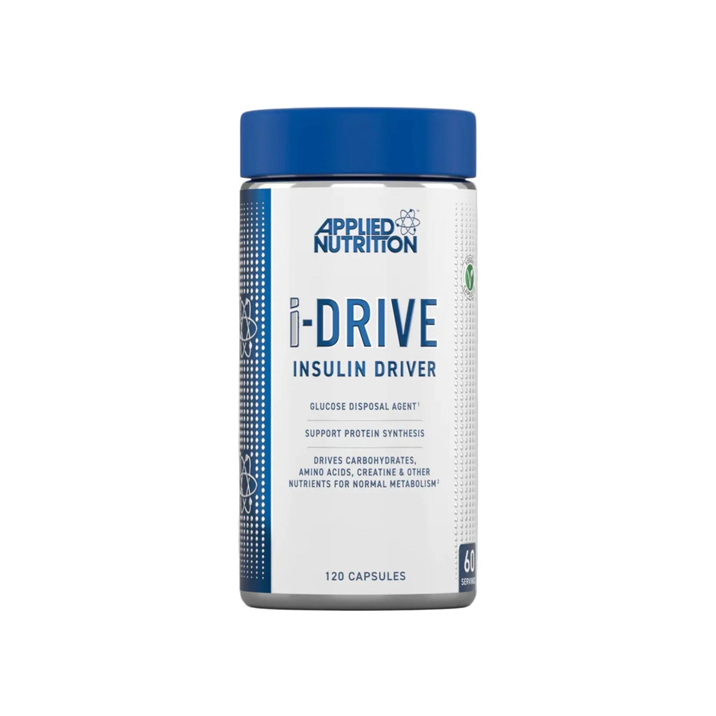 Supliment de Gestionare a Glucozei, Applied Nutrition, i-Drive Insulin Driver, 120 Capsule
