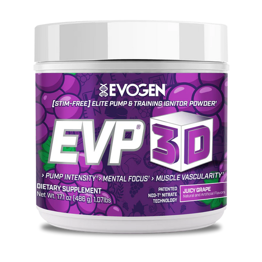 Pre-Workout fara Cafeina, Evogen, EVP 3D, 20 / 40 Serviri
