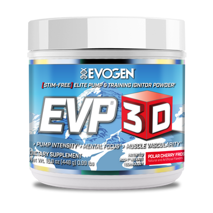 Pre-Workout fara Cafeina, Evogen, EVP 3D, 20 / 40 Serviri