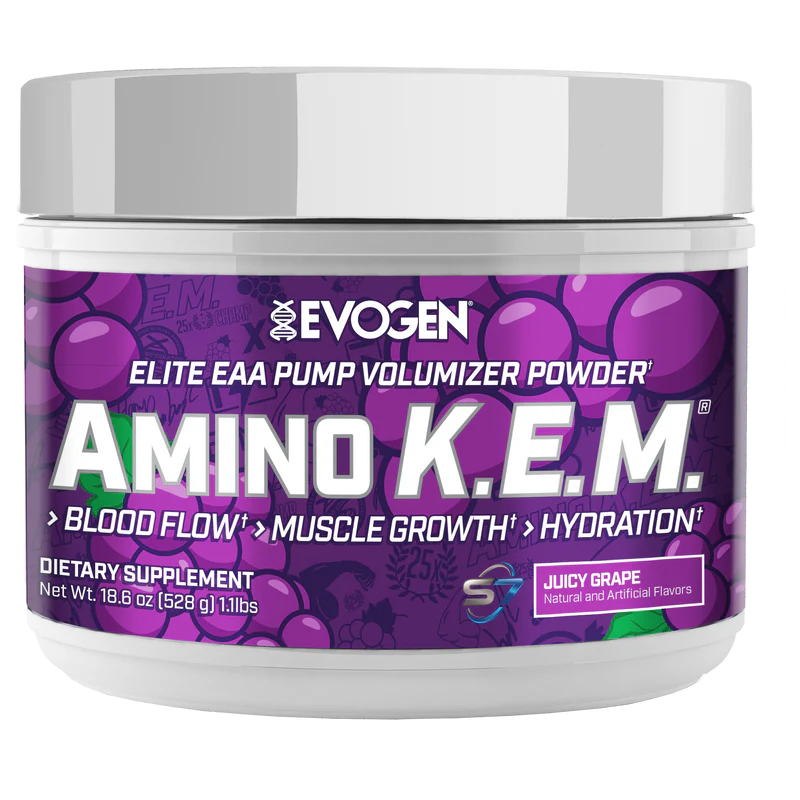 Aminoacizi Pudra, Evogen, Amino K.E.M. Elite EAA Pump Volumizer, 30 Serviri